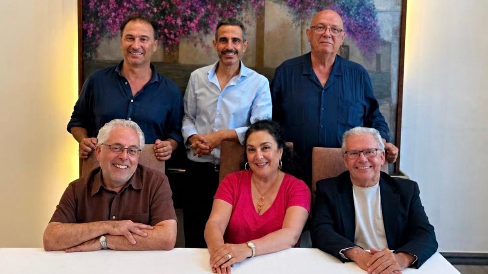 Alberto del Campo, José Jurado, Ribas Alba, Antonio Orihuela, Cristina Cruces y Vázquez Medel.