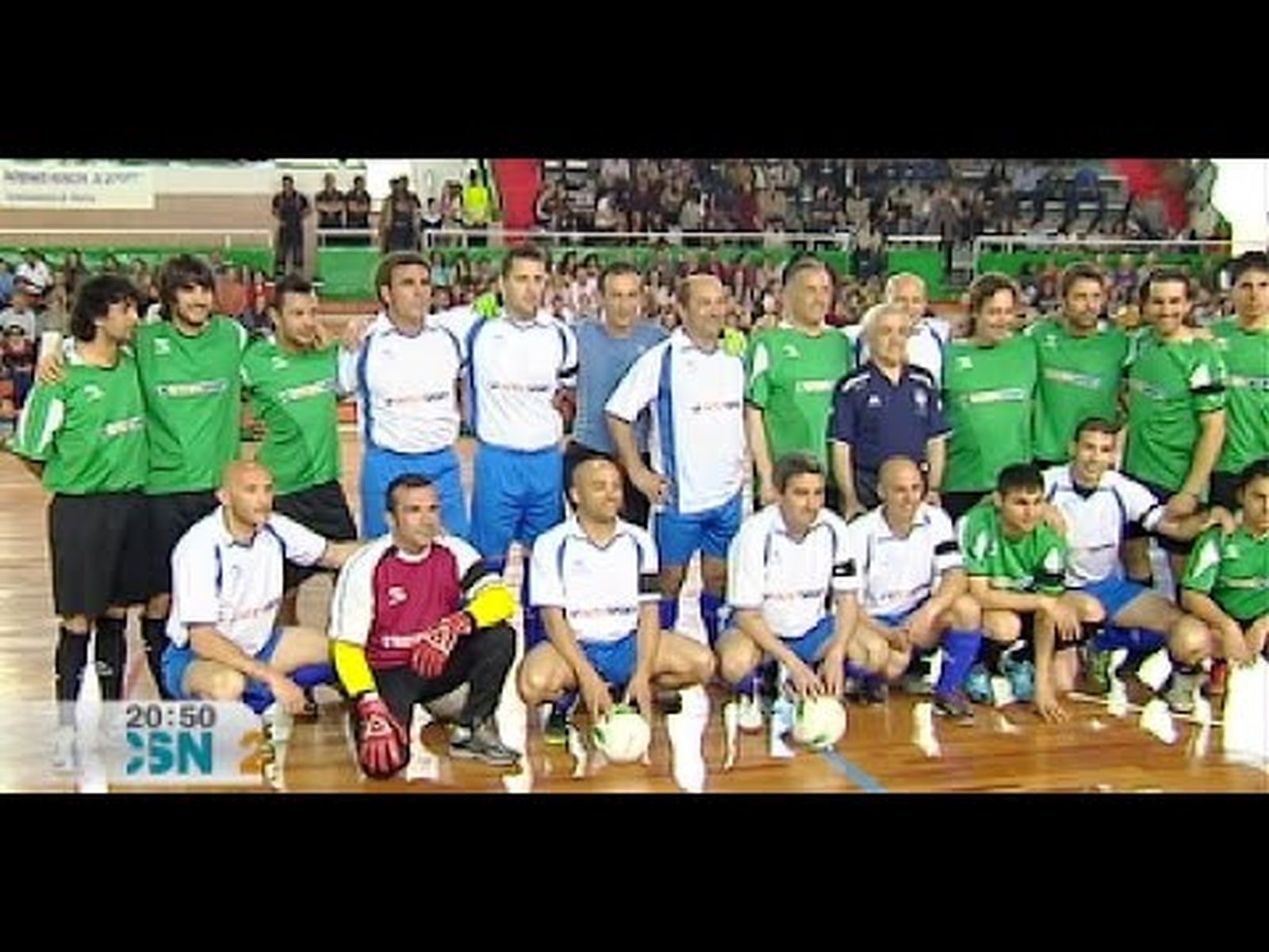 Fútbol solidario: Juntos por Haití con bomberos de Huelva, artistas y deportistas