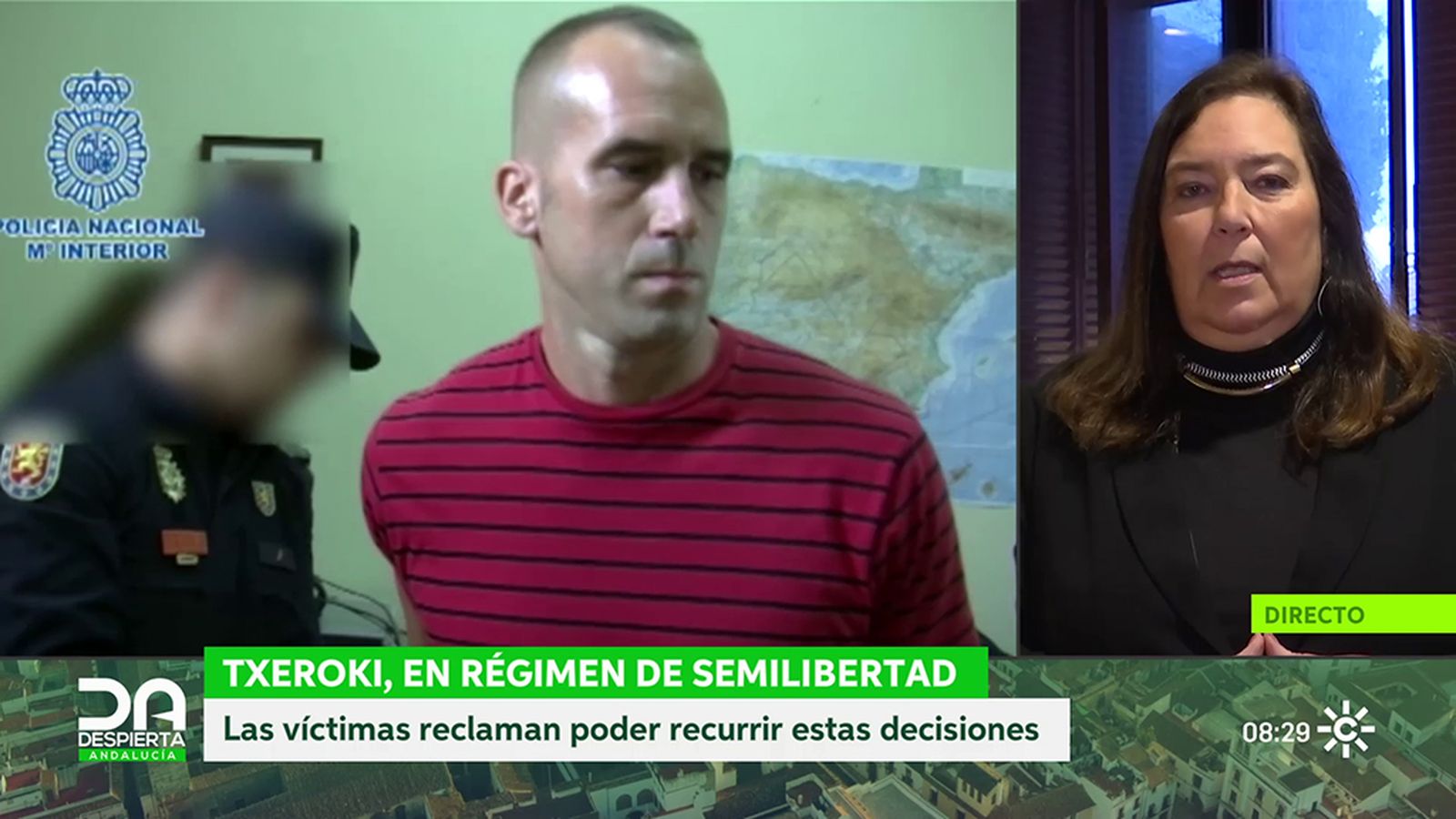 Maite Araluce, presidenta víctimas del terrorismo