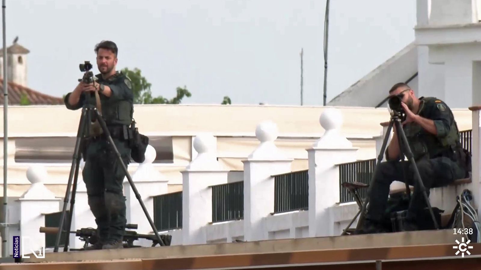 La Unidad de Acción Rural de la Guardia Civil refuerza la seguridad en El Rocío