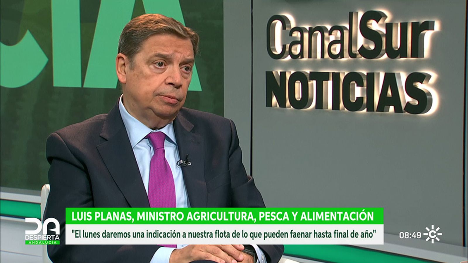 Luis Planas, ministro de Agricultura, Pesca y Alimentación