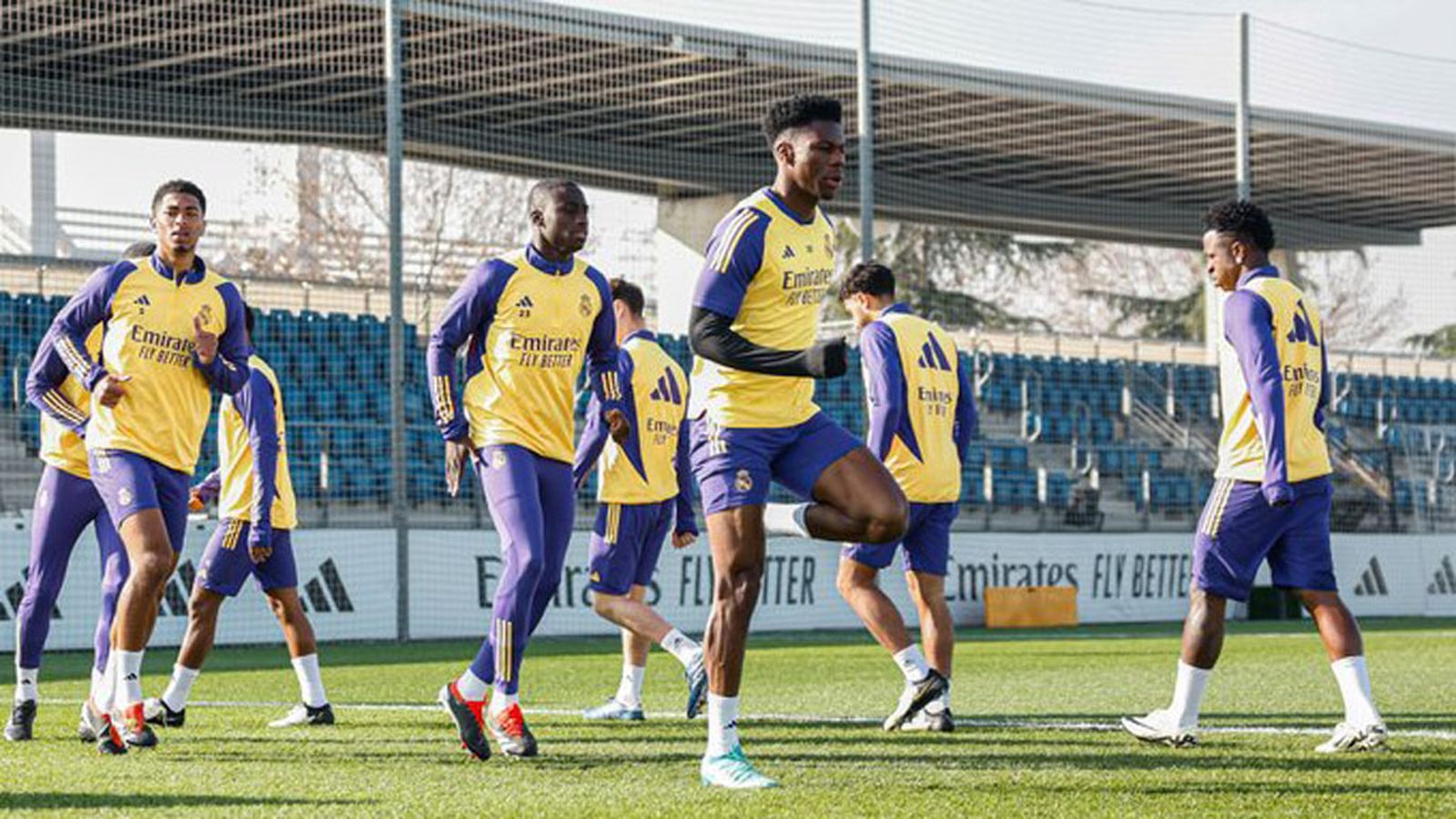 entrenamiento real madrid