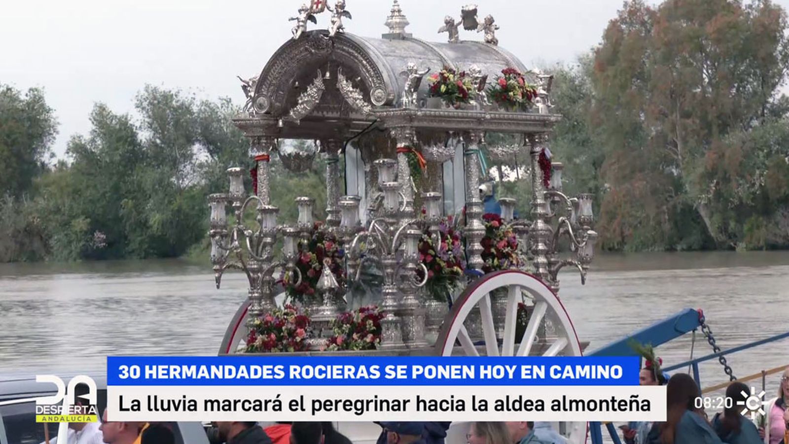 30 hermandades empiezan el camino a El Rocío