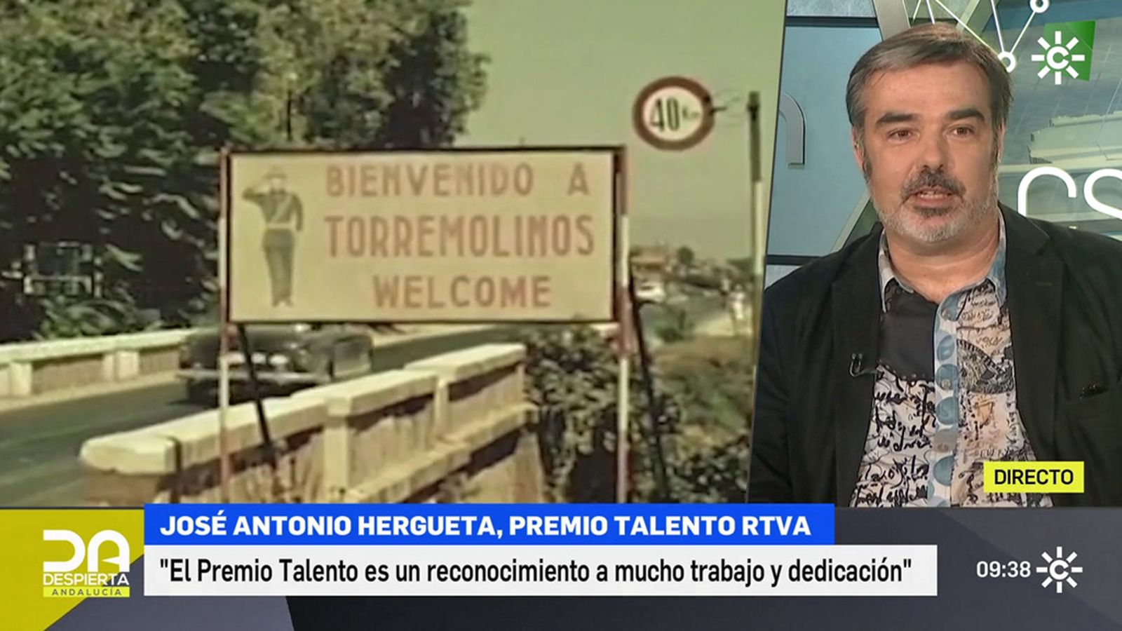 jose antonio hergueta entrevista premio talento andaluz festival cine malaga