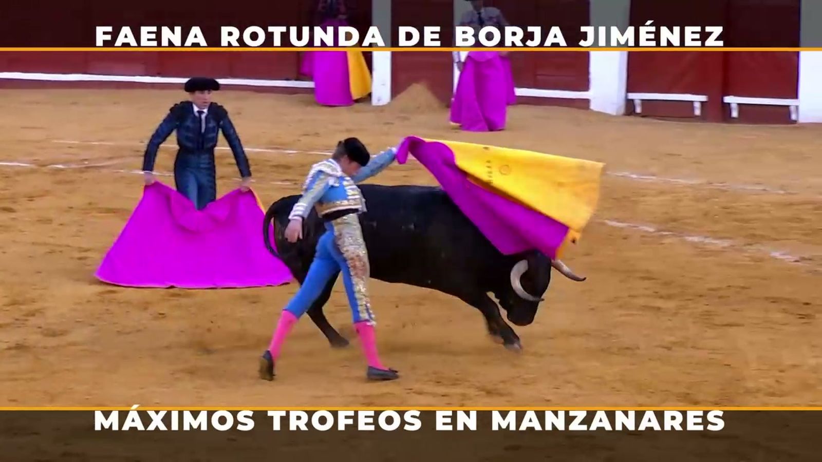 Borja Jiménez borda el toreo en Manzanares con cuatro orejas y rabo