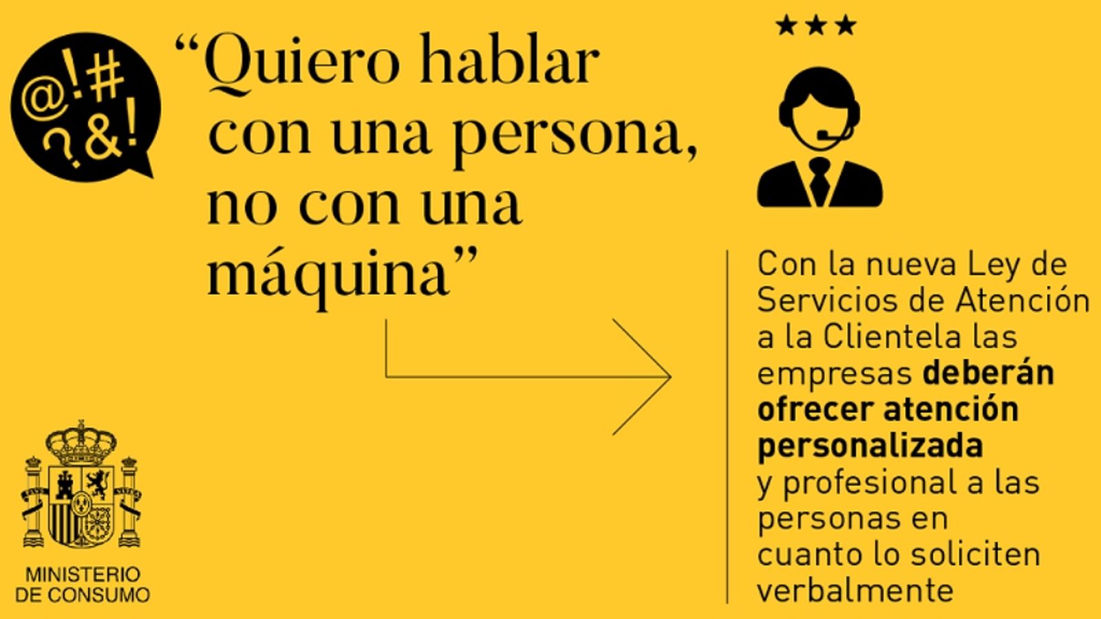 Despierta Ley de atención cliente
