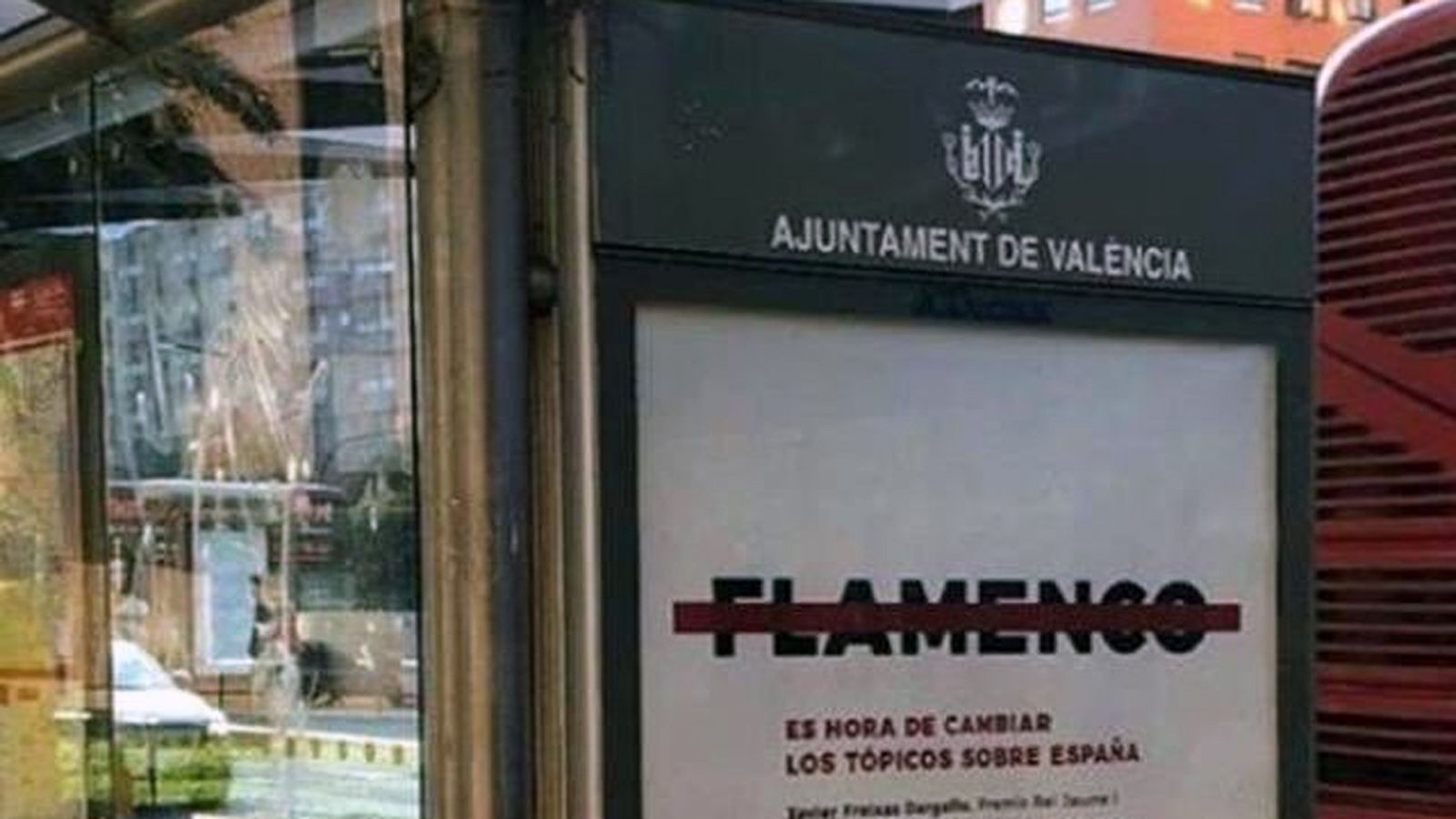 Polémica flamenco tachado