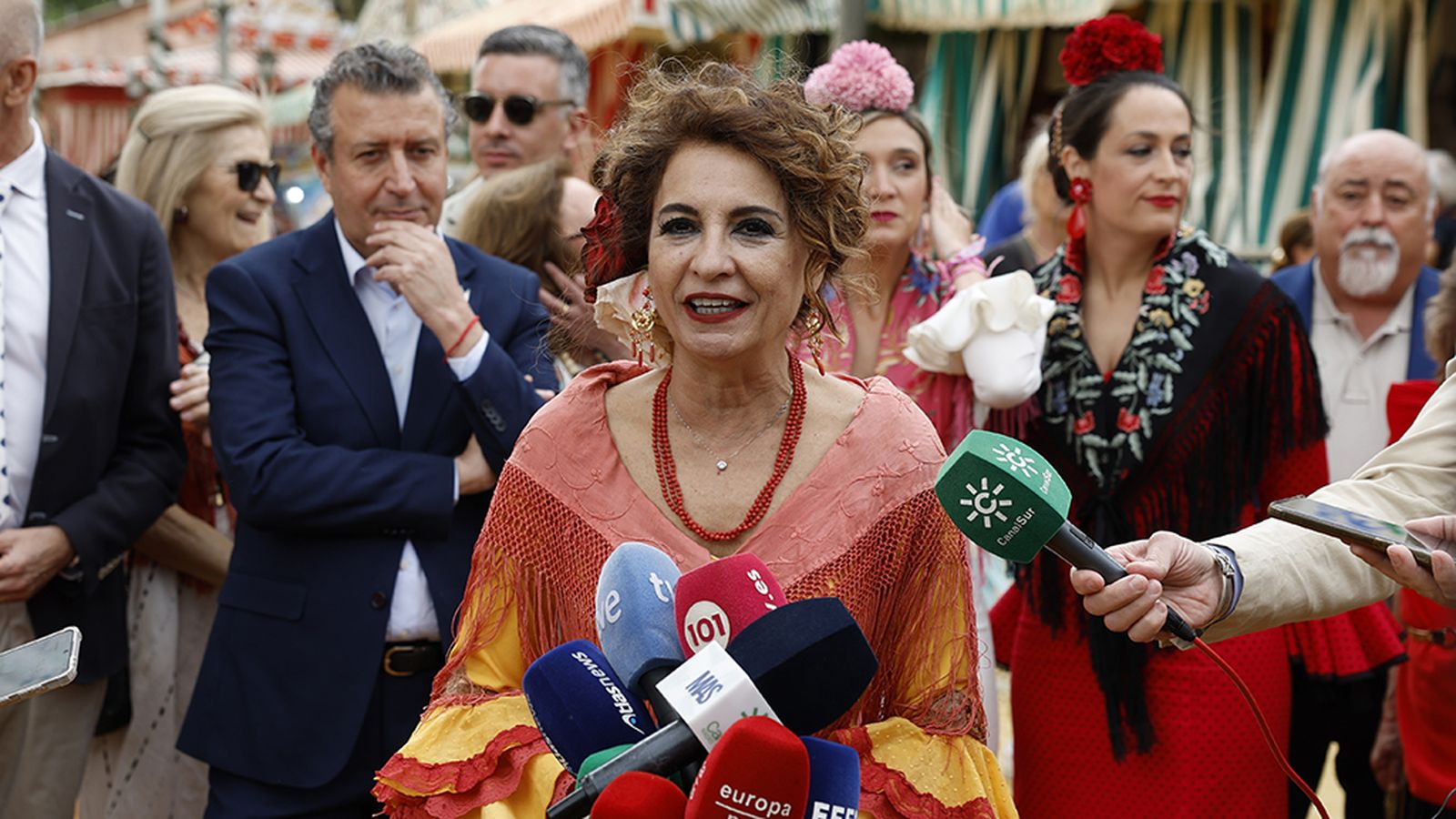 Montero en la Feria de Sevilla