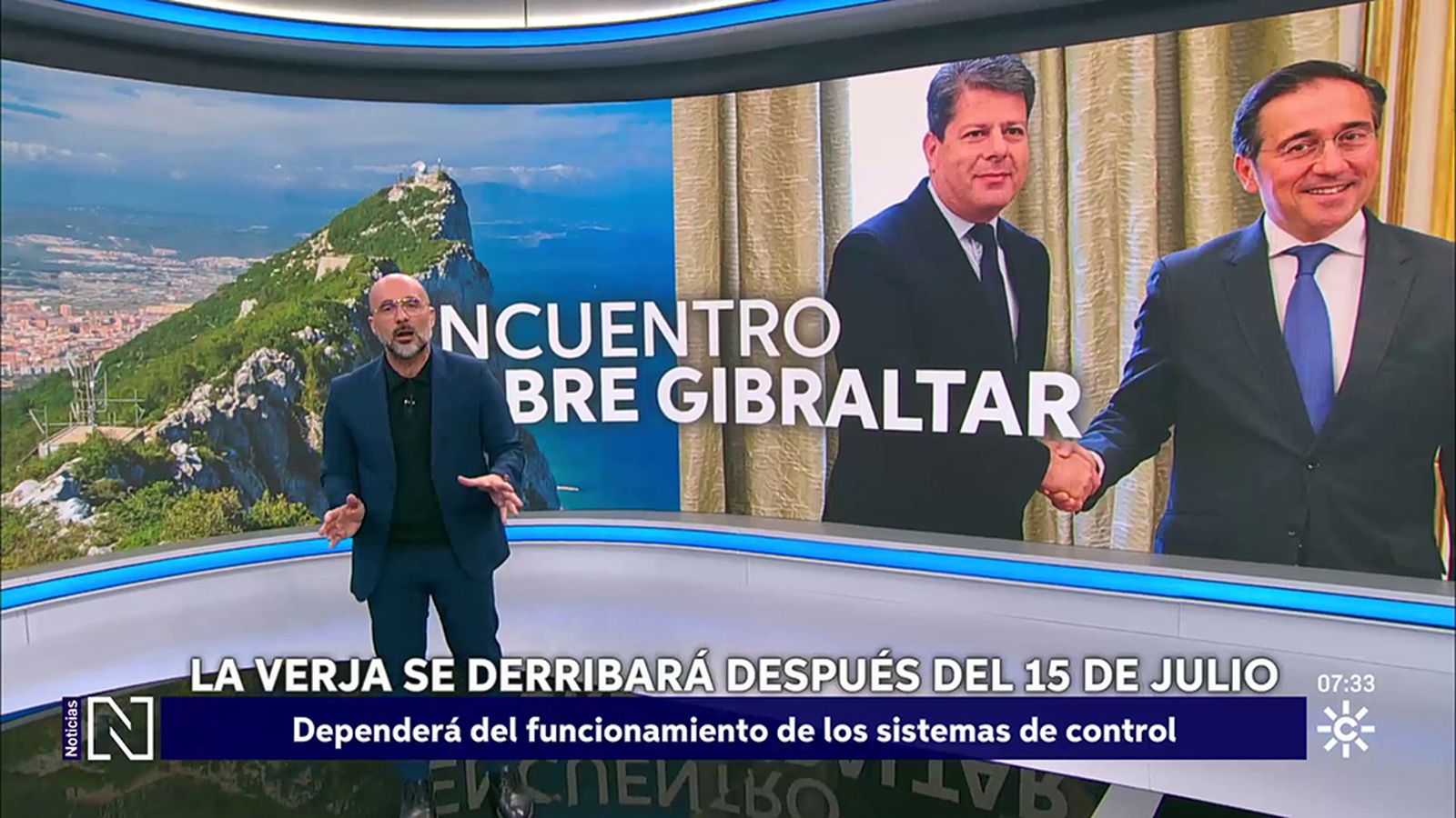 Reunión de Picardo y Albares