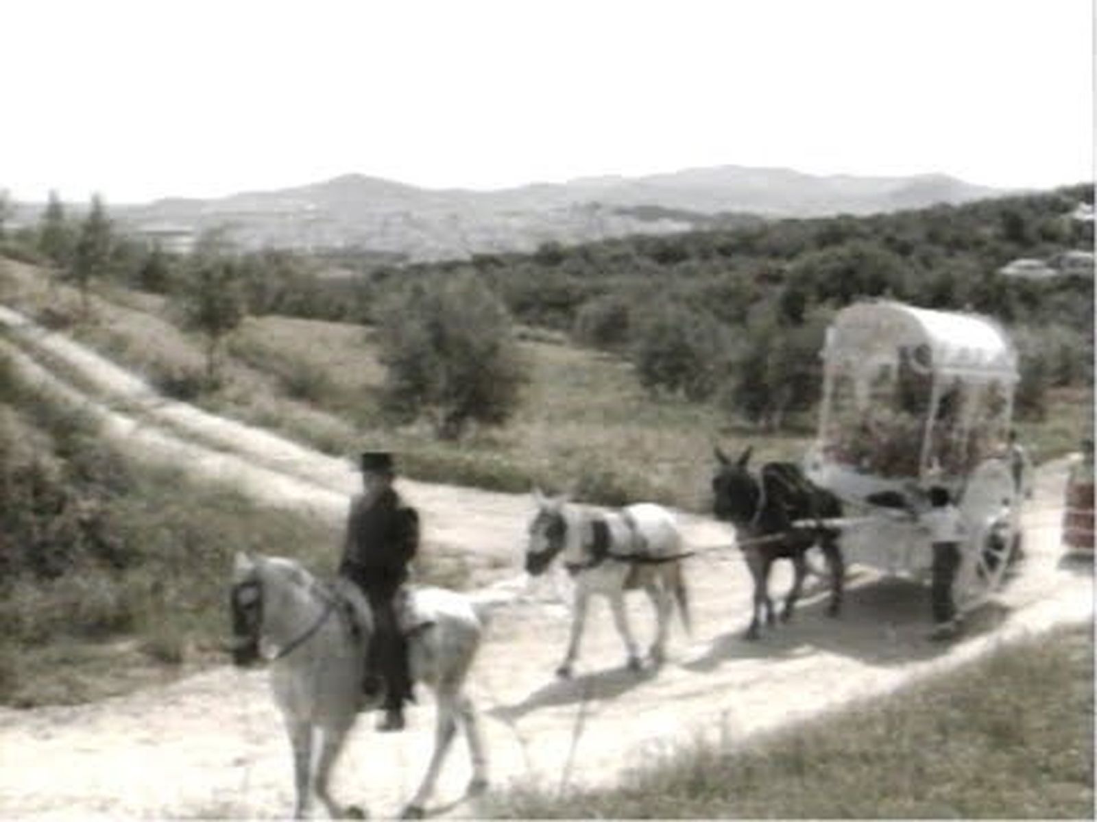 Romería del Rocío 1989: Salida de la Hermandad de Puente Genil | Romería del Rocío 1989