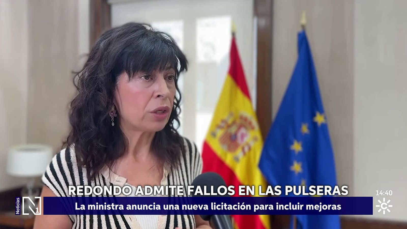 La ministra de Igualdad anuncia un nuevo contrato de pulseras
