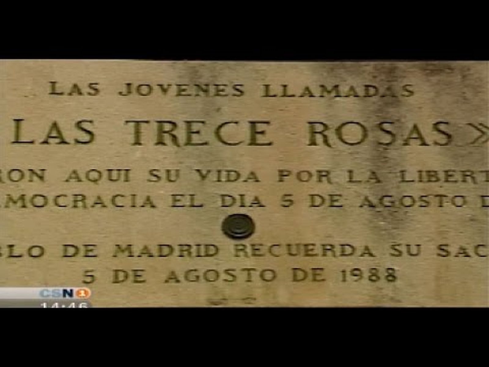 Aniversario del fusilamiento de las 13 Rosas en Madrid