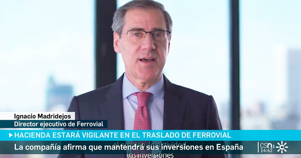 La marcha de Ferrovial a Holanda crea una tormenta política y empresarial