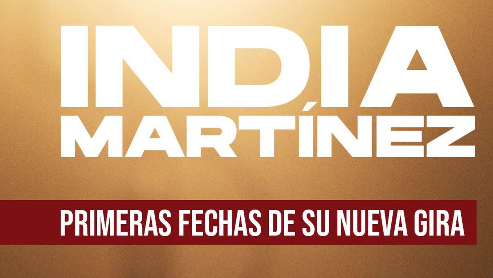 India Martinez fechas