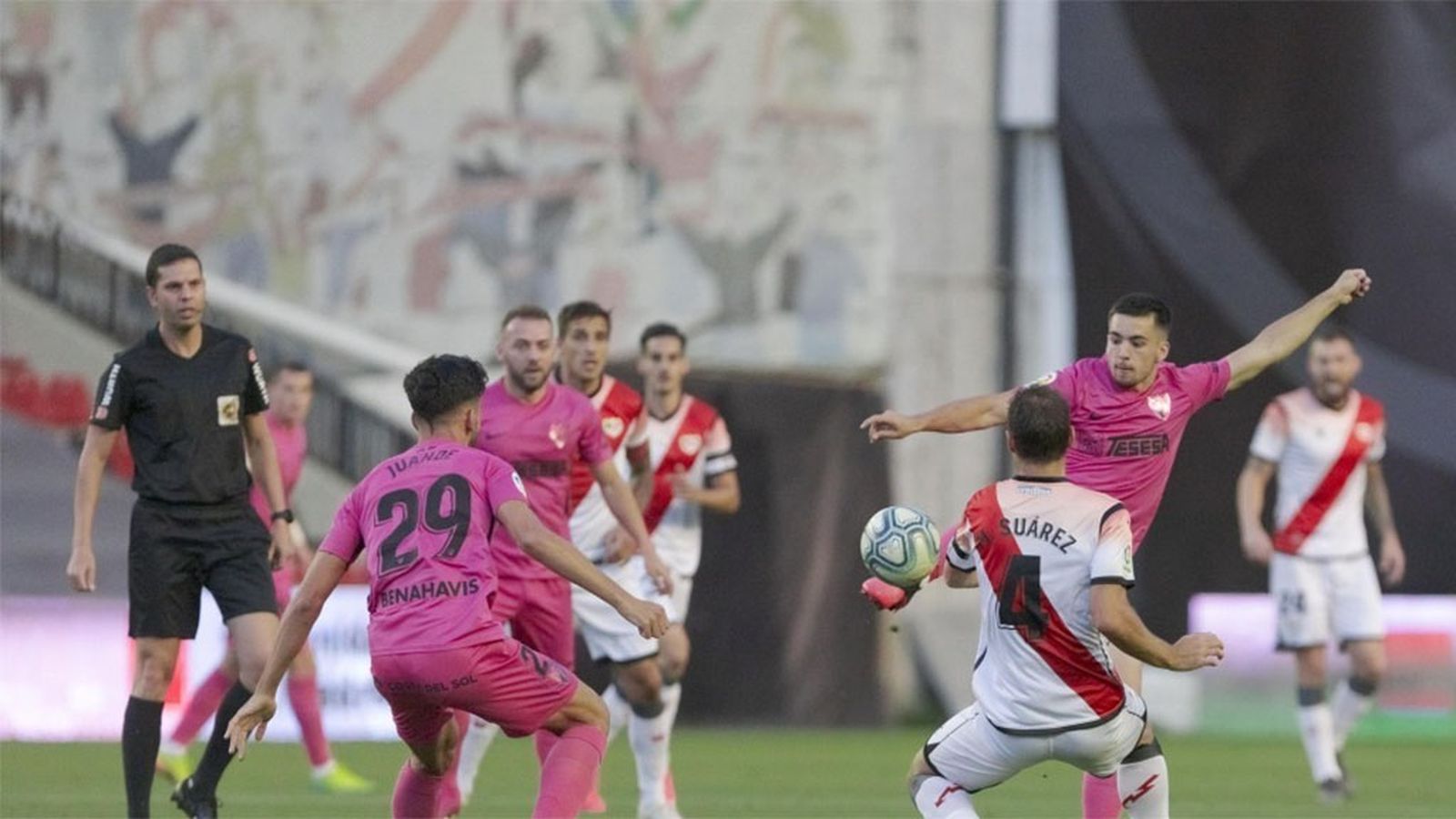 Partido Málaga Rayo Vallecano