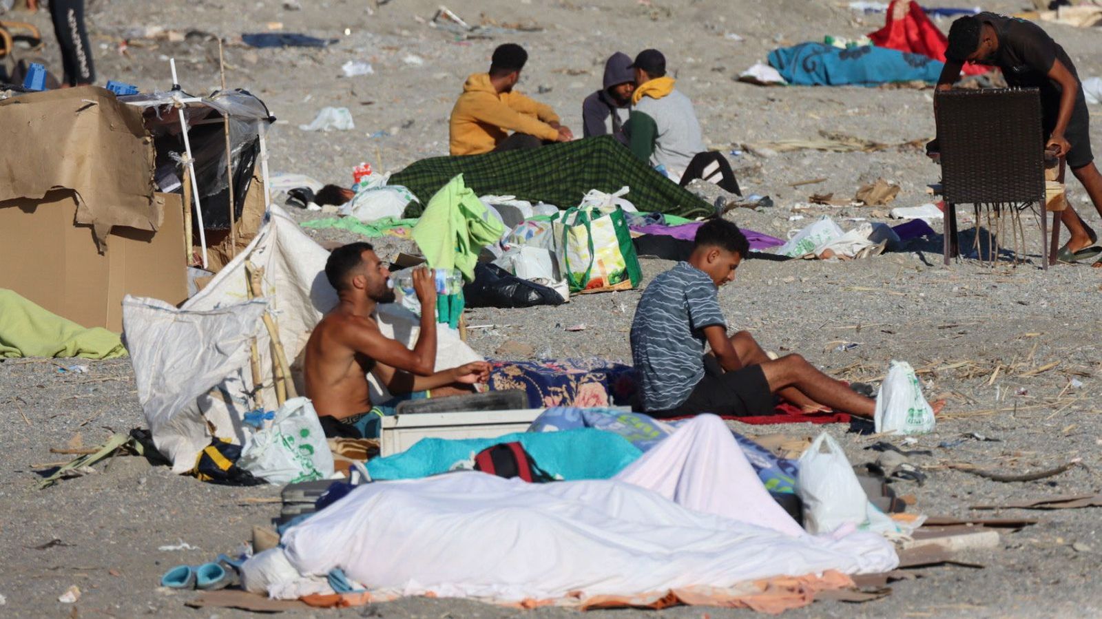 La situación en Ceuta sigue estancada tres semanas después