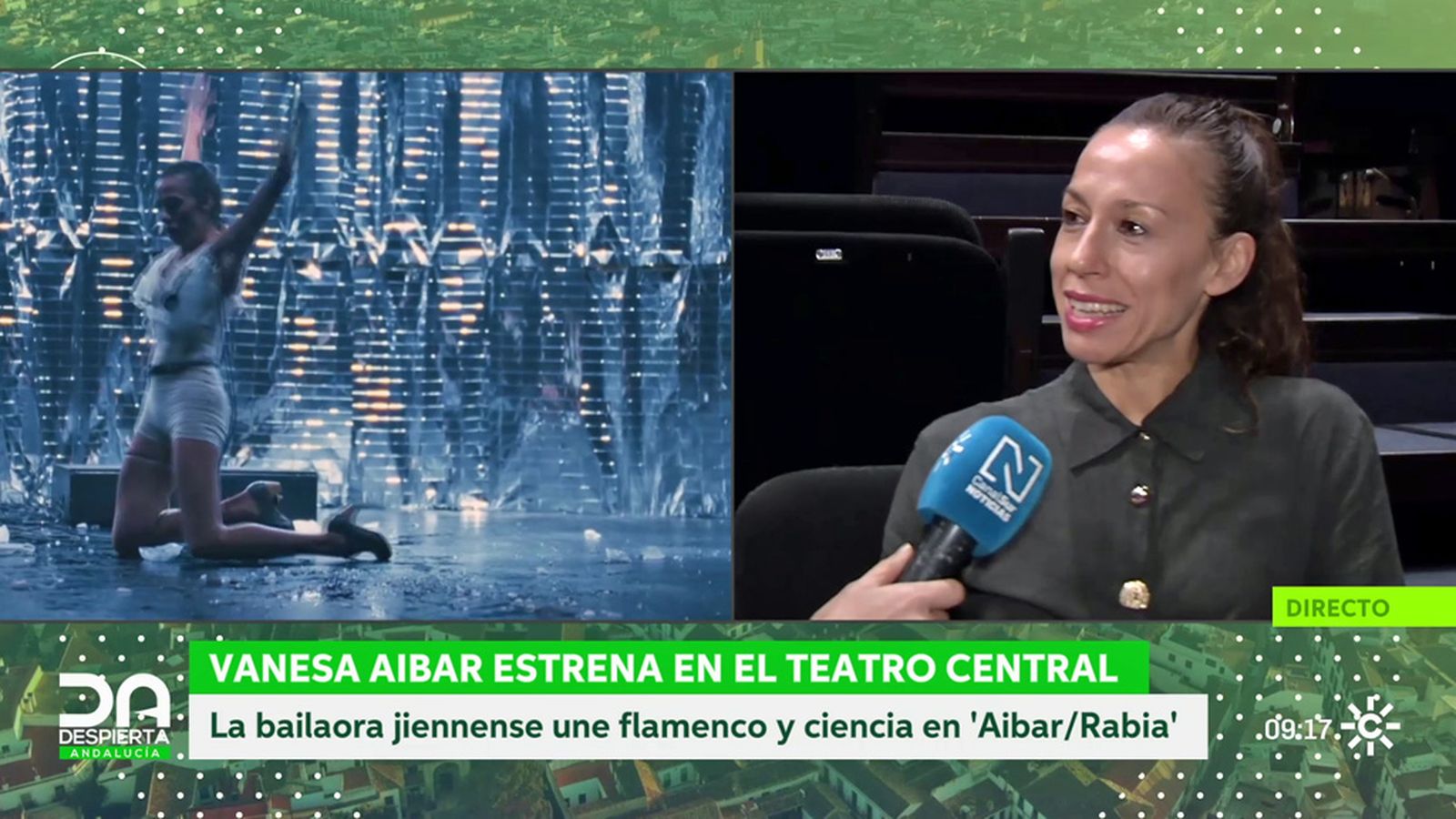 Vanesa Aibar estrena su nuevo espectáculo, un diálogo entre ciencia y arte