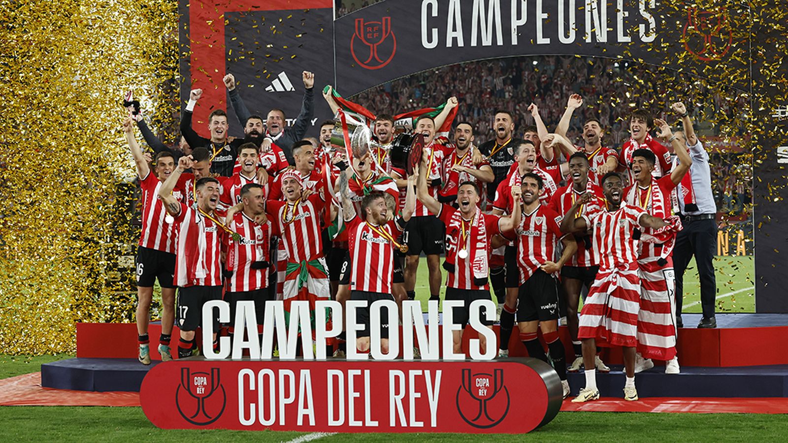 El Athletic, campeón de Copa en los penaltis en Sevilla