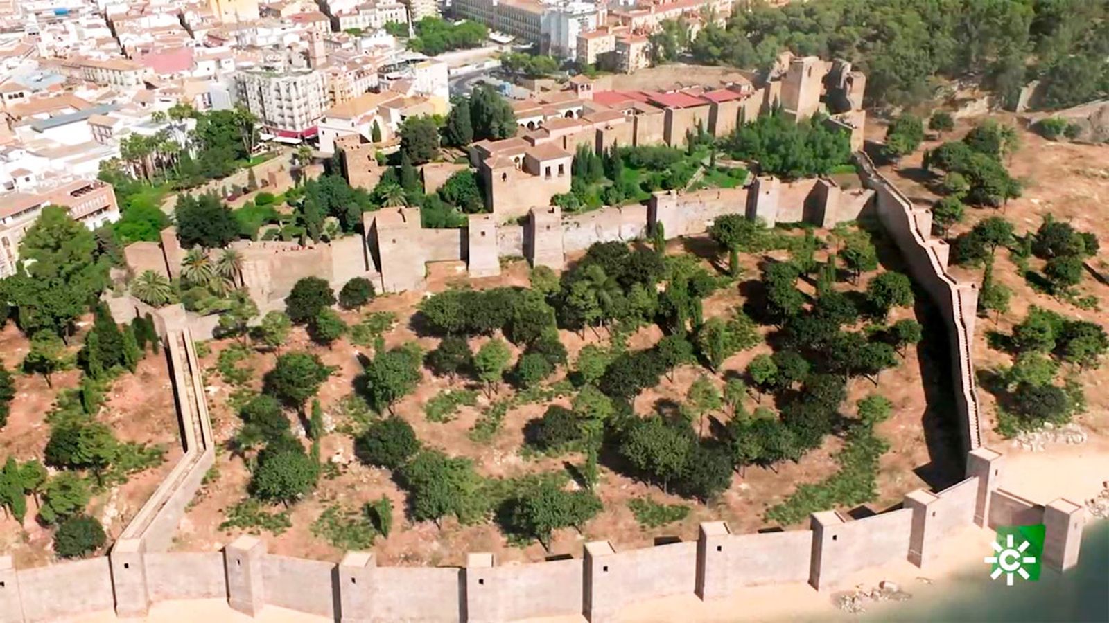 La alcazaba de Málaga, la fortaleza más inexpugnable de Al Ándalus