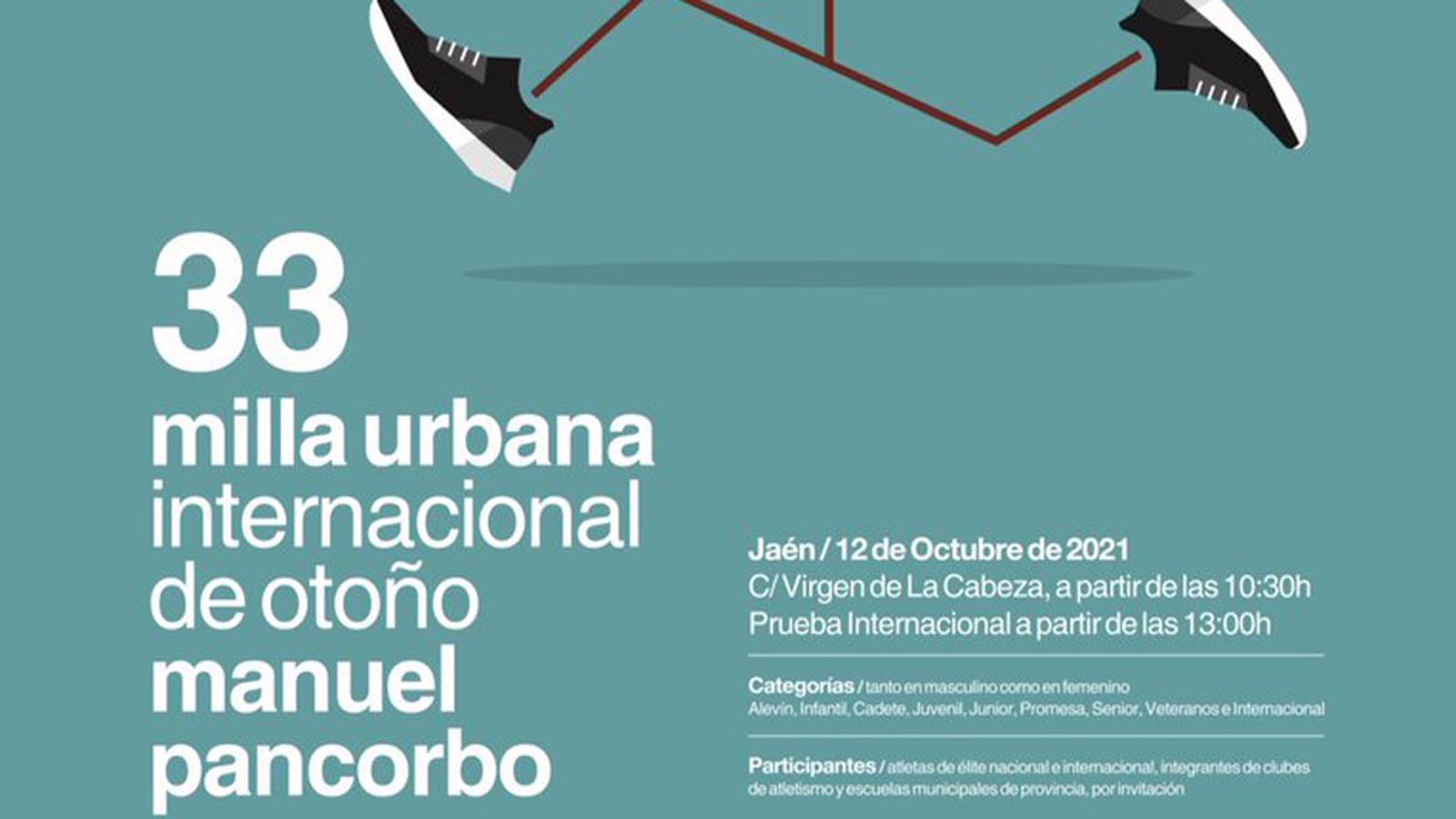 Comunicación Atletismo Milla Urbana Jaén