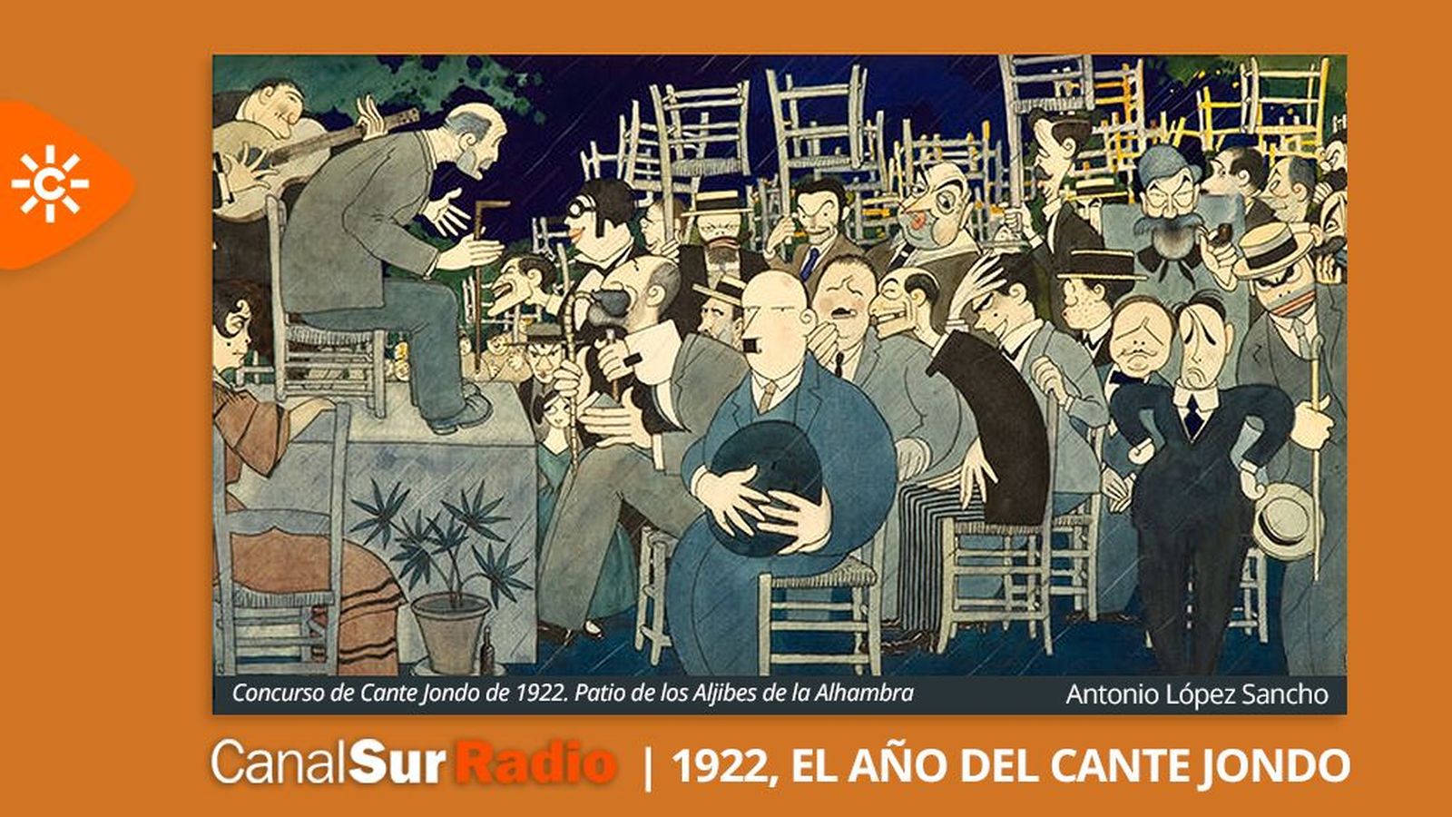 1922, el año de cante jondo cartón CSR
