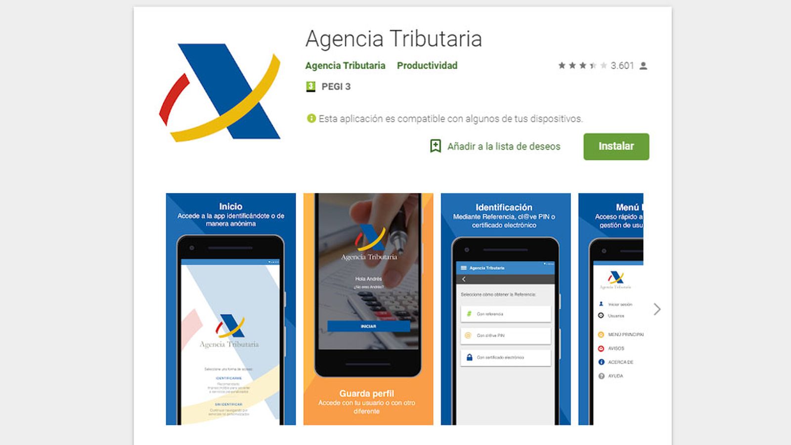 Aplicacion Agencia Tributaria