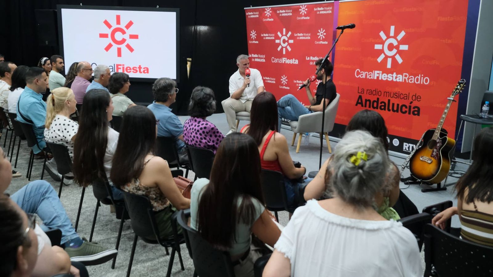 Alejandro Bejarano en la Sala Circular