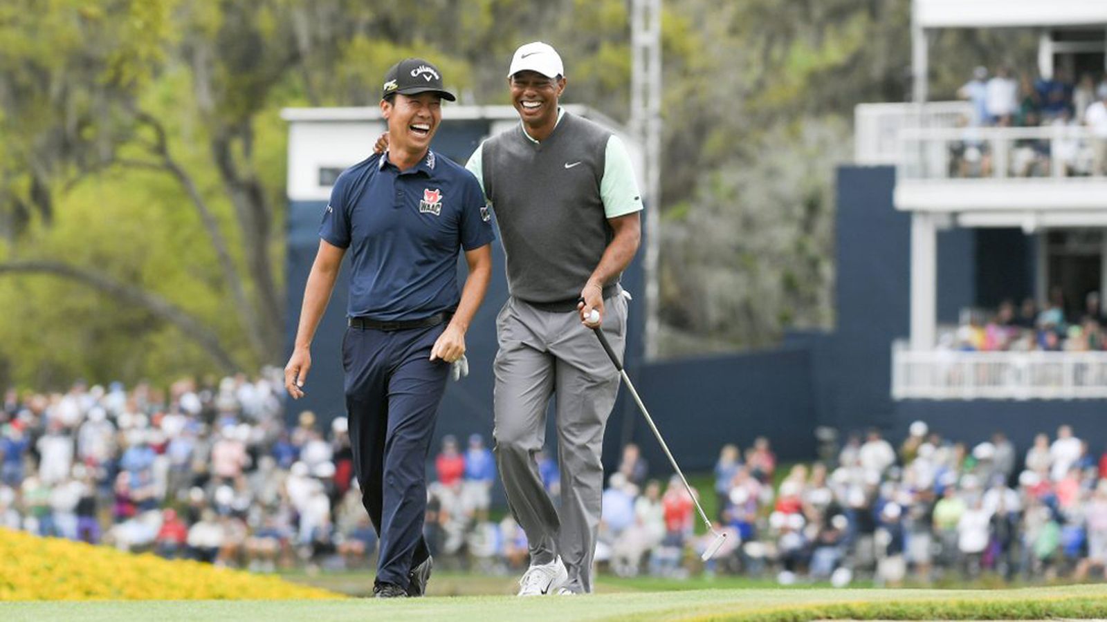 Tiger Woods Kevin Na golf 1024