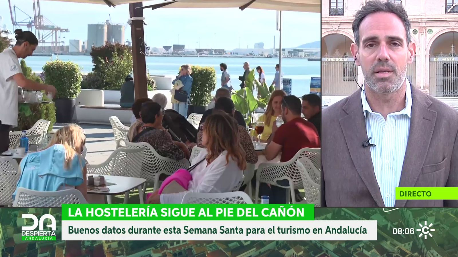 Javier Frutos, presidente de la patronal de hostelería