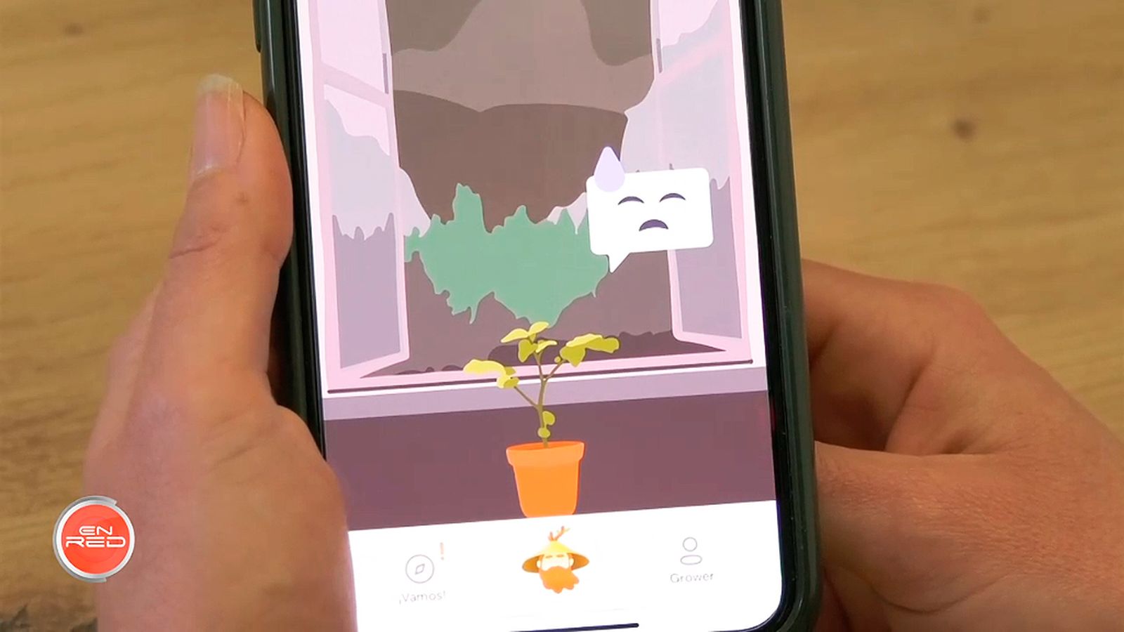 Una app que combina la horticultura con el crecimiento personal