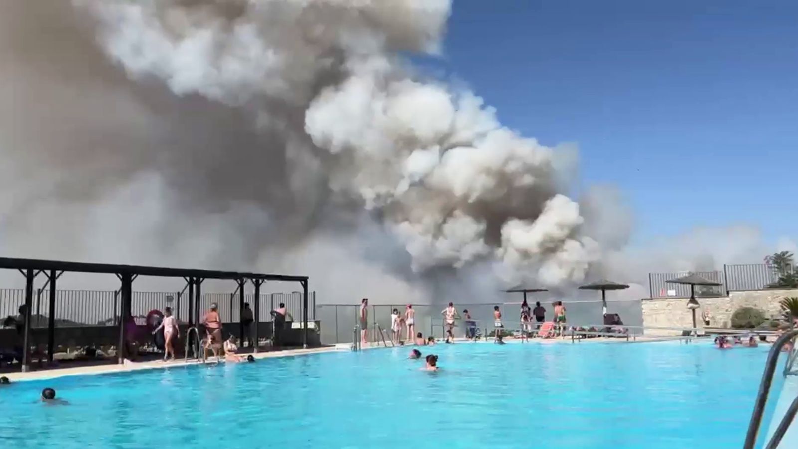 Incendio en Grazalema en Noticias 2