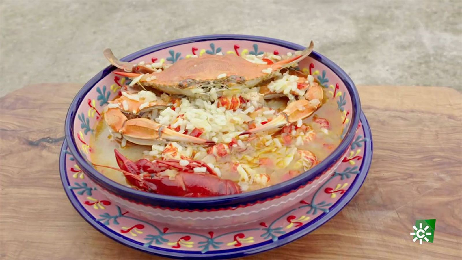 Arroz con cangrejo