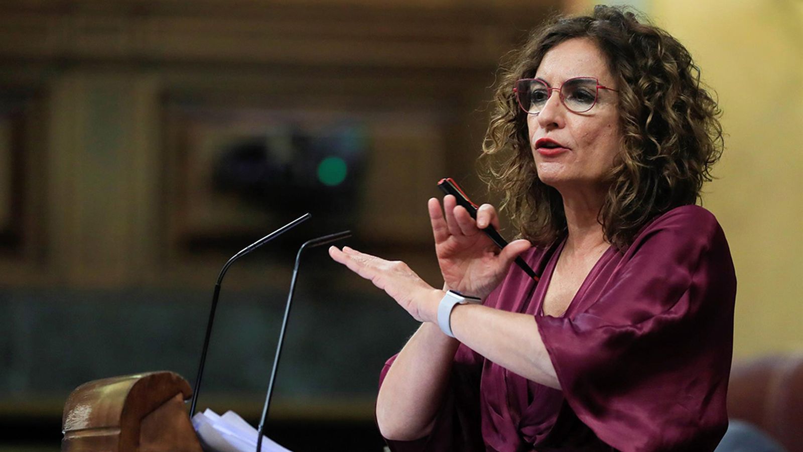 tapa maria jesus montero debate presupuestos