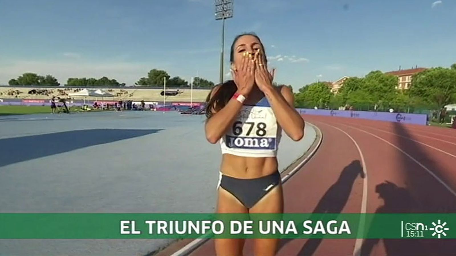 La sevillana Maribel Pérez, atleta olímpica