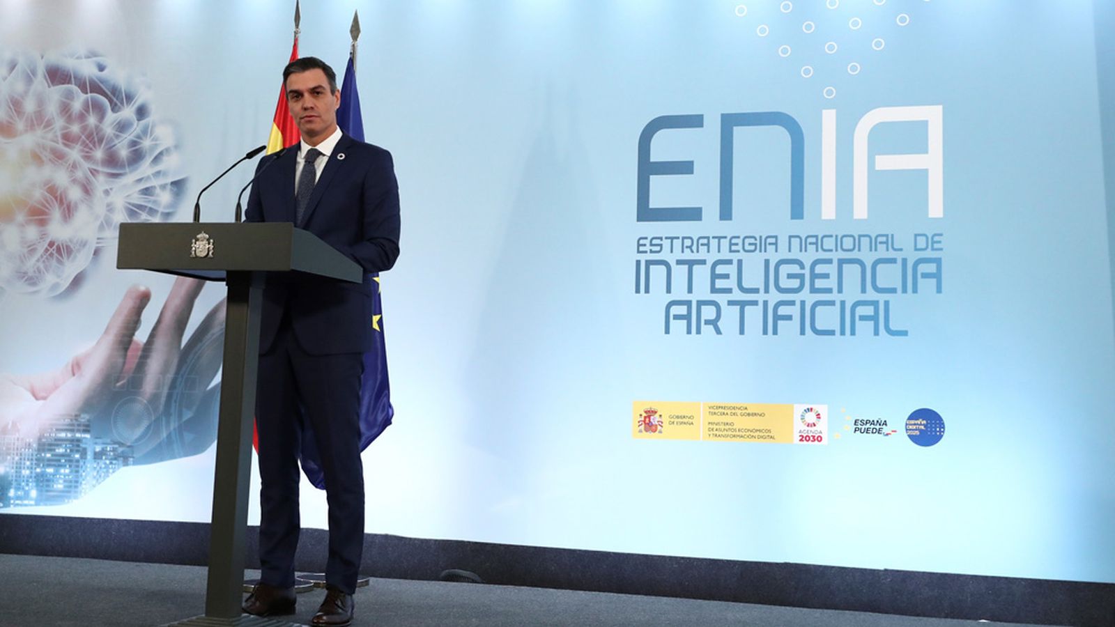 FOTO PEDRO SANCHEZ INTELIGENCIA ARTIFICIAL