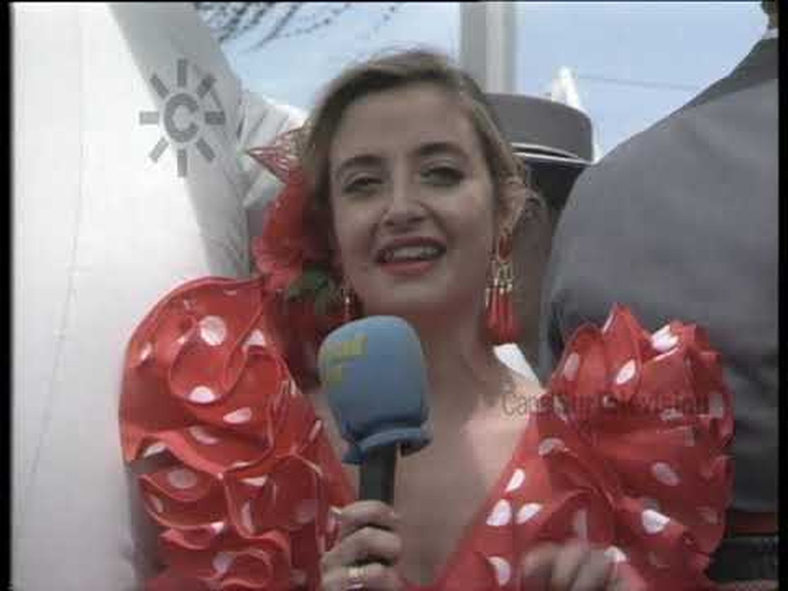 Redactores de Canal Sur en su V Aniversario (1994)
