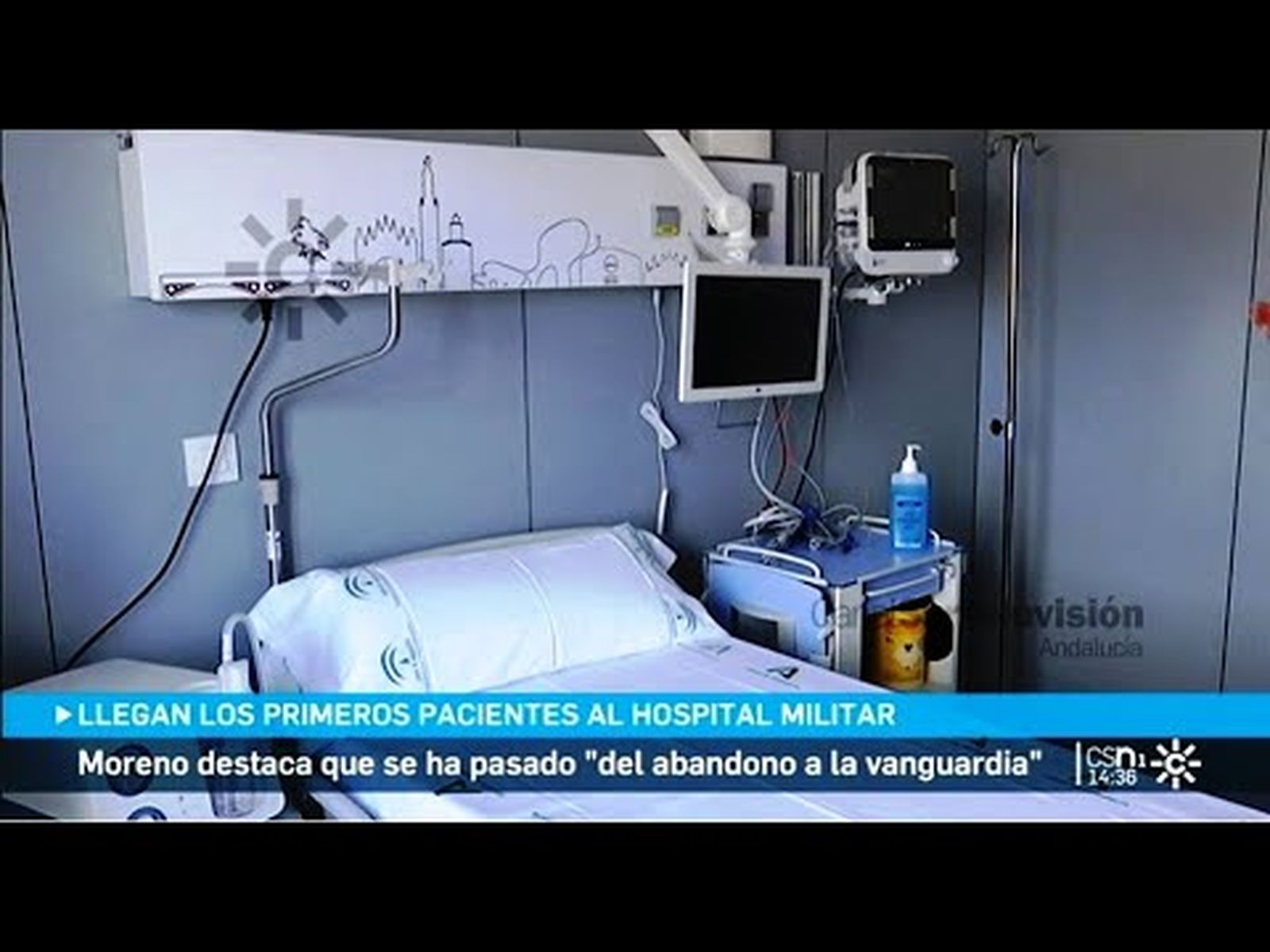 Reinauguración del Hospital Militar Vigil de Quiñones de Sevilla