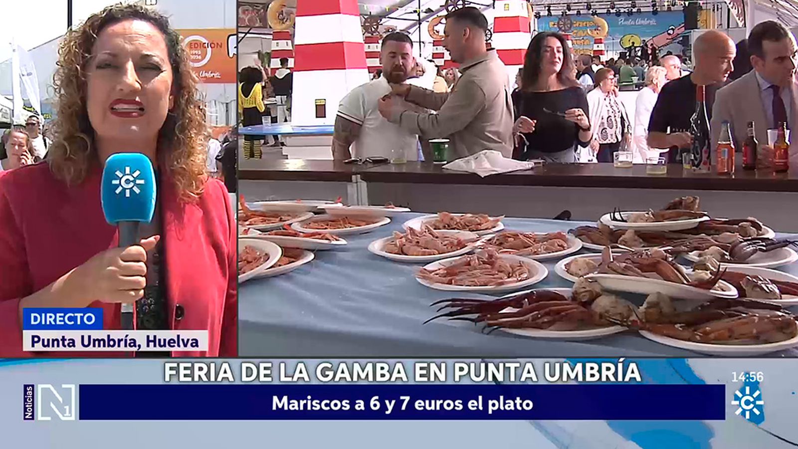 Feria de la gamba de Punta Umbría