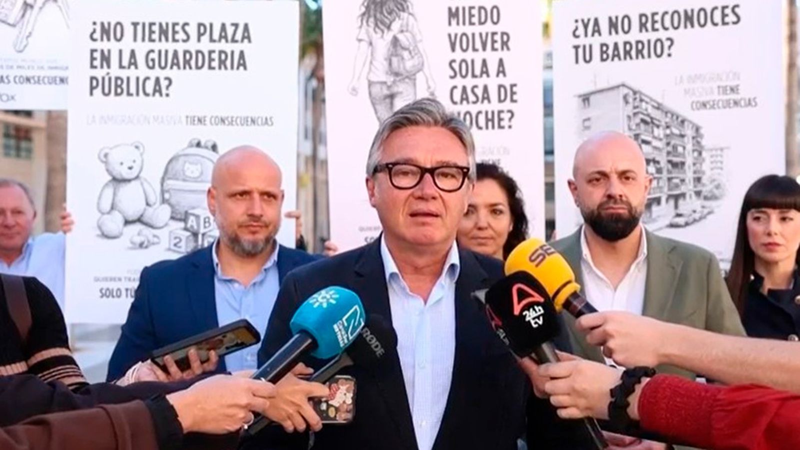 Campaña anti imigrantes de Vox