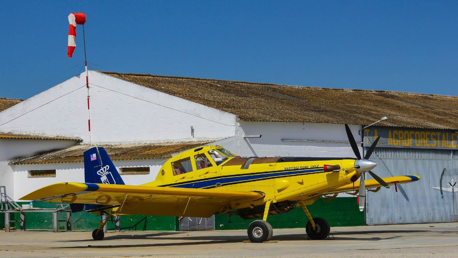 avioneta incendio
