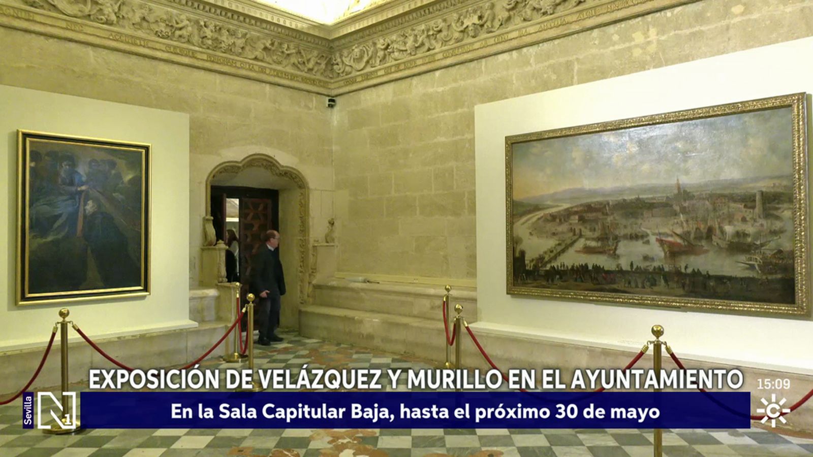 Velázquez y Murillo en el Ayuntamiento de Sevilla