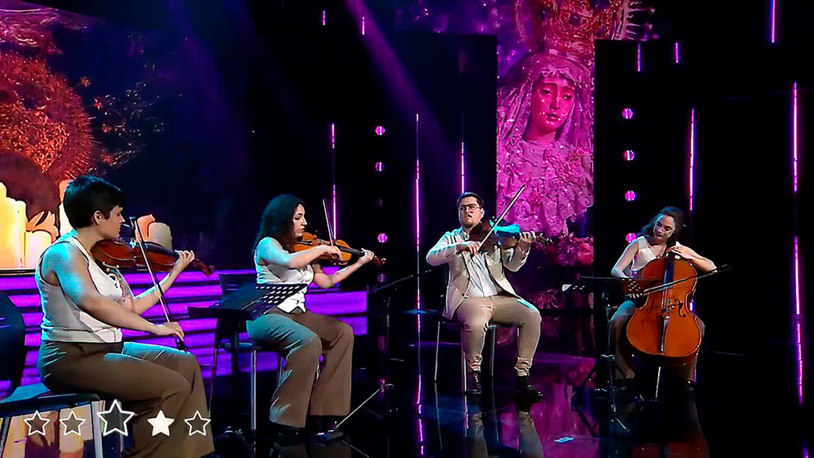 El Cuarteto Traditio Musicae da su toque especial a la Semana Santa con la marcha Virgen del Valle