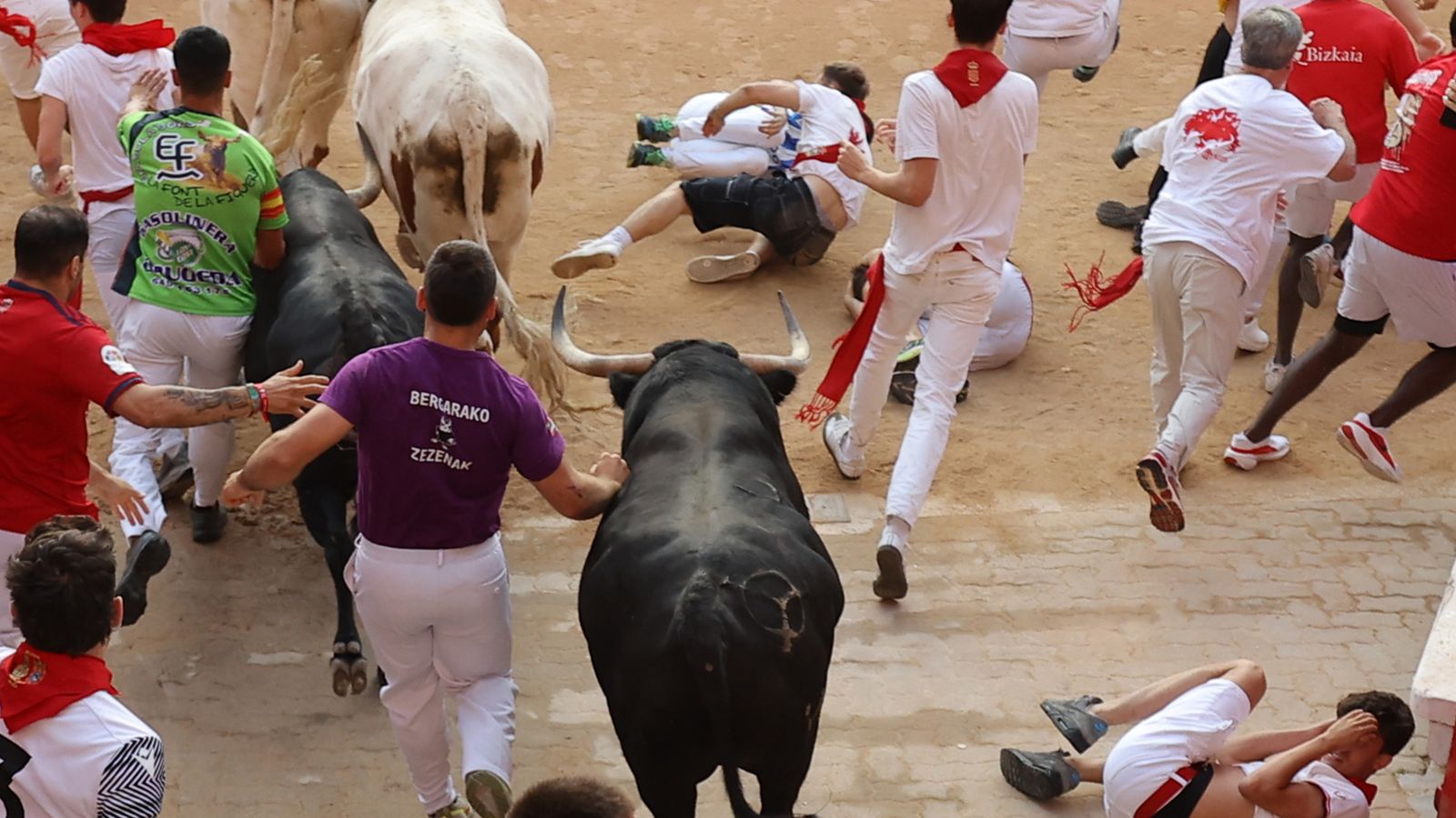 Último encierro de los Sanfermines