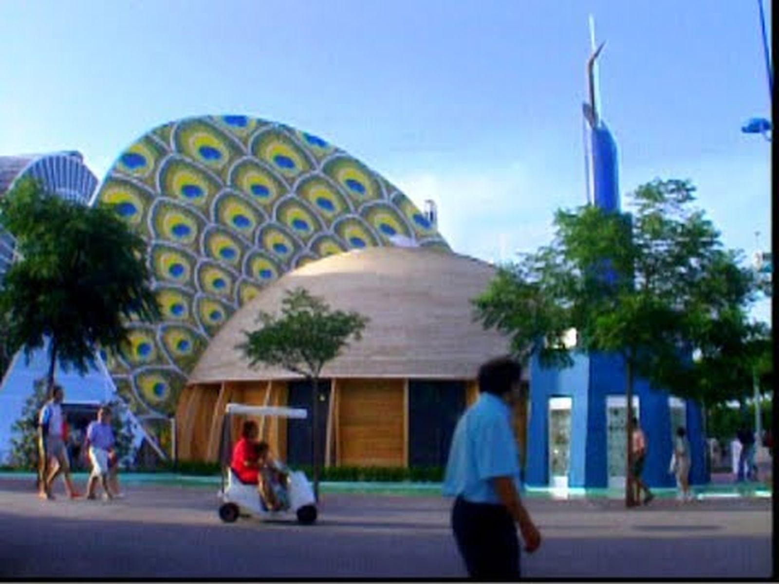 Expo 92: Pabellón de la India