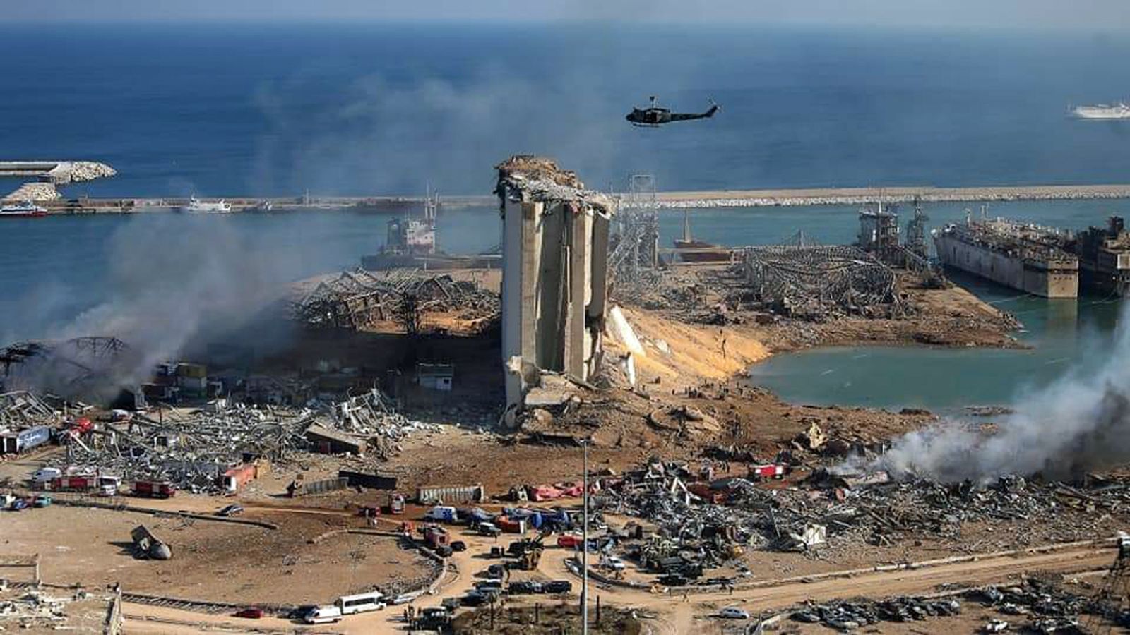 foto aerea beirut