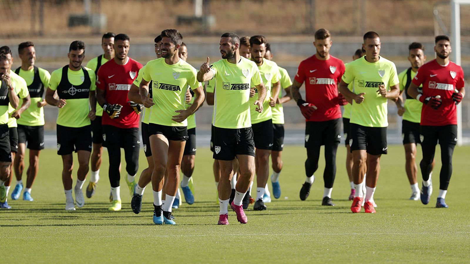 Entrenamiento Málaga