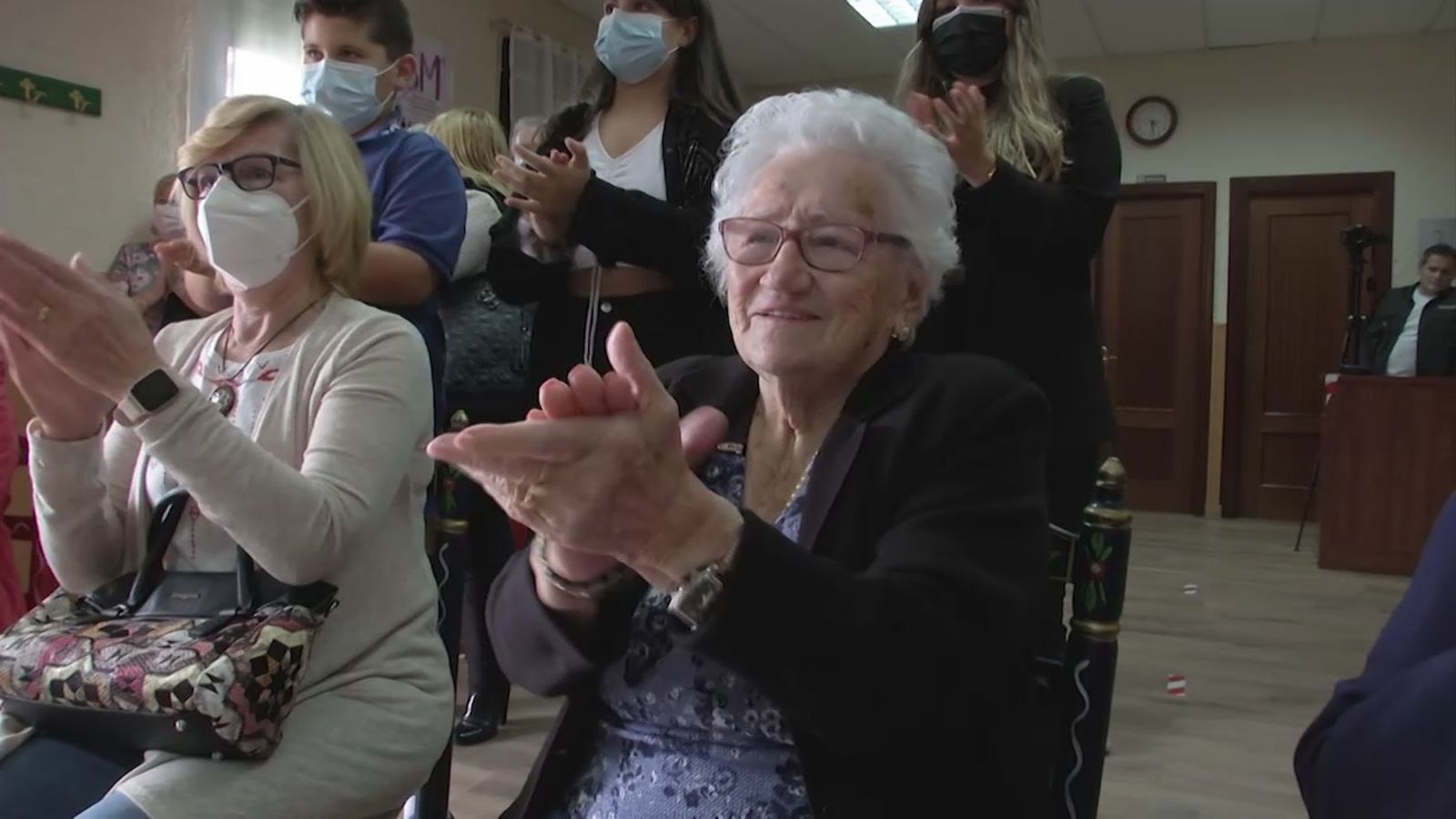 Llevamos Andalucía hasta Asturias para homenajear a Josefa Caballero de 102 años