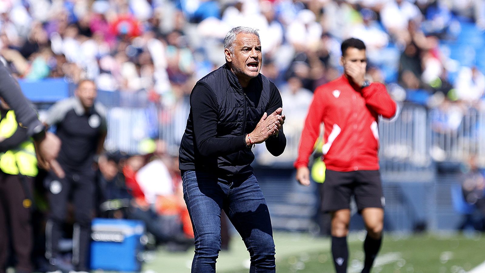 Sergio Pellicer, entrenador del Málaga