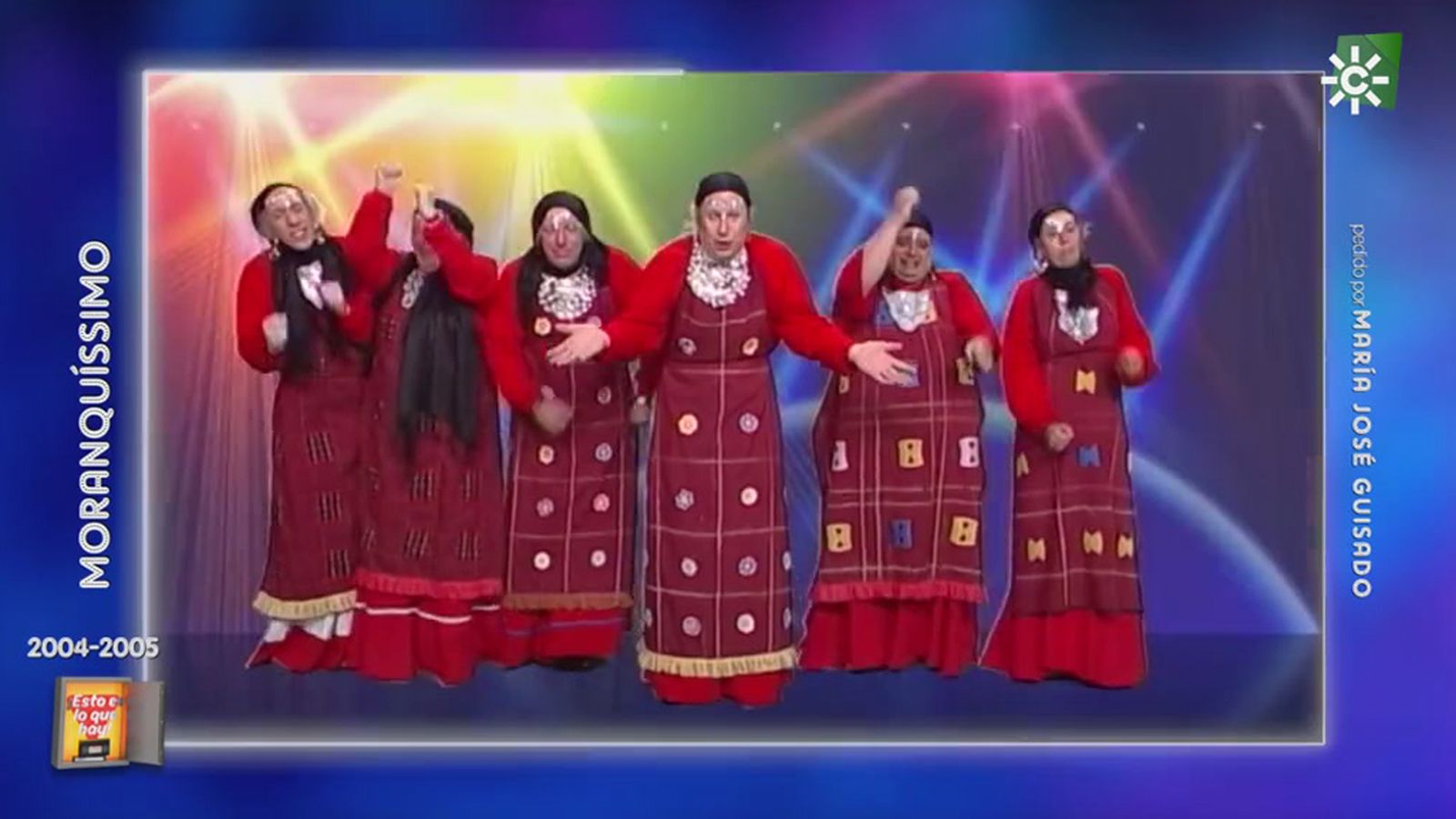 Los Morancos, unas abuelas rusas muy marchosas en Eurovisión