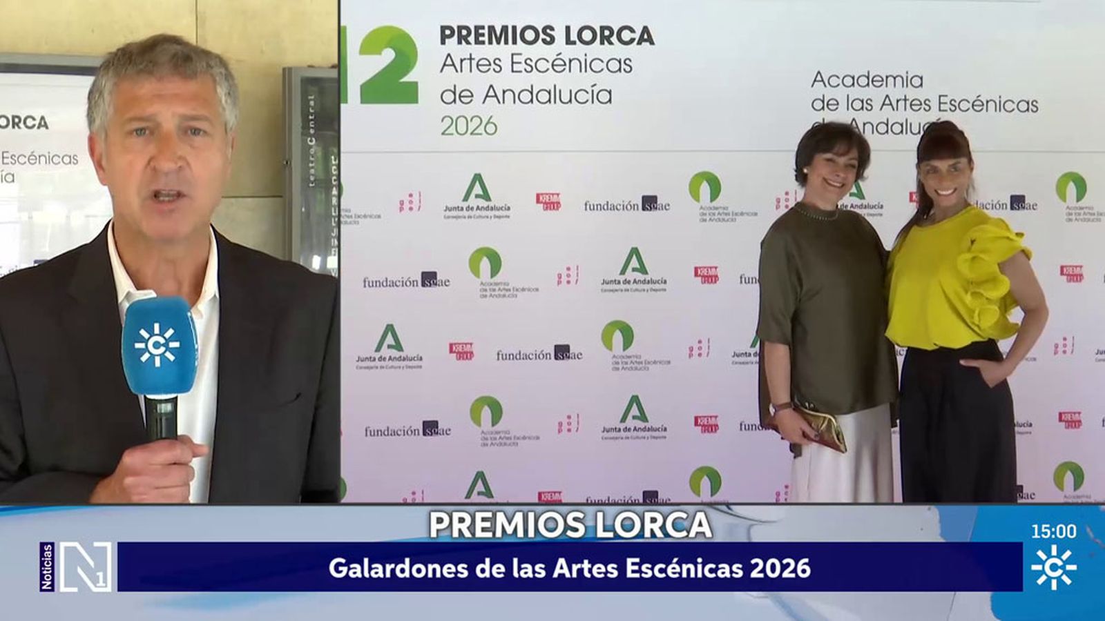 Entrega de los premios lorca de las artes escénicas